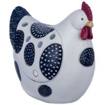 Signes Grimalt Tierfigur Figuren Abbildung Gallina Tiere weiß 10x18x17cm 25405