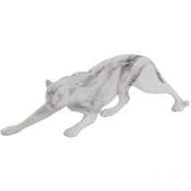 Origen - Signes Grimalt Figura De Animal Figuras Figura Leopardo Animales Blanco 6x28x10cm 25275