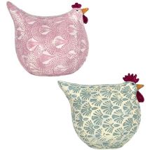 Origen - Signes Grimalt Figure di figura animale Figura polli 2 unità animali multicolore 10x13x12cm 25414