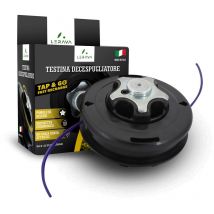 Testina Decespugliatore Universale Tap & Go - M10 x1,25 - Testina decespugliatore batti e Vai con Pomolo in Acciaio - Accessorio Universale per