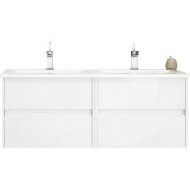 LERMA Mueble de baño Blanco 120 cm
