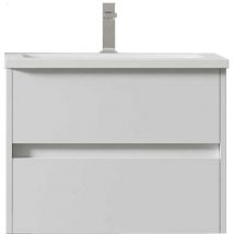 Mennza - lerma Mueble de baño blanco 60 cm