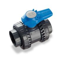 Vanne À Boisseau Sphérique Pvc Pression Ff À Coller Ø32