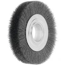 Lessmann - Lessmann Draht-Rundbürste Stahldraht 0,20 mm, Bürsten- xBesatzbreite: 178X23 mm