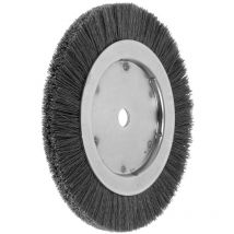 Lessmann Einreihige Rundbürste Mikroabrasiv 0,6 Mm, Sic 320, Bürsten- xbürstenbreite: 250x16 Mm