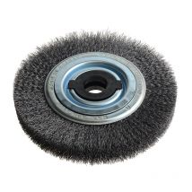 Lessmann - 366.162 Wheel Brush D200mm x W35-40 x 80 Bore Set 4 +1 Steel Wire 0.30 LES366162