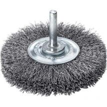 Lessmann - Rundbürste ø 80 mm Drahtstärke 0,3 mm Stahl 19 mm 15000 min-¹