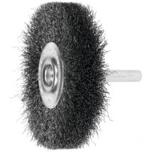 Lessmann - Lessmann Schaft-Rundbürste Stahldraht 0,20 mm, Bürsten- xBesatzbreite: 70X16 mm