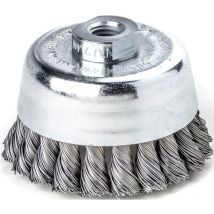 Lessmann - Topfbürste mit geflochtener Stahldrahtklemme 486317 Leßmann