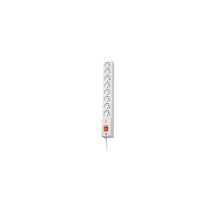 Multiprise parasurtenseur Lestar 8 prises 5m – Protection contre surtensions – Polyamide robuste – 230V 10A
