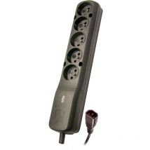 Lestar - lz- 530 bw 1.5M IEC320 extension de 1.5M 5 tomacorrientes ca interior negro