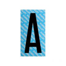 Lettera Adesiva Nera Serie T80 a Letterfix