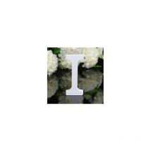 Lettera 'i' in legno bianco 12CM alfabeto matrimoni compleanni decorazioni festa