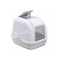 Lettiera per gatti con filtro easy cat colore principale: grigio