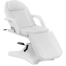 Physa - Lettino estetista 200 kg Bianco Girevole 360° Poltrona pedicure per centri