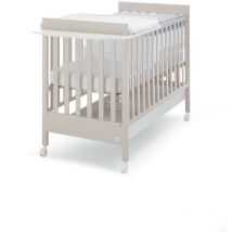 Zstyle - Lettino Homi con fasciatoio Azzurra Design Havana letto per neonati sponde regolabili vernici atossiche bambini camera da letto cameretta