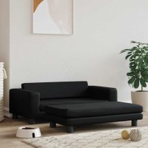 Maison Chic - Lettino Per Cani,brandina Per Cani,divanetto Per Cani Con Estensione Nero 100x50x30 Cm In Similpelle Cww313874 Bonnevie