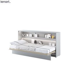 Lenart BED CONCEPT 06 90x200 orizzontale orizzontale grigio tappeto