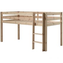 Letto basso 90x200 compreso di molle Vipack Pino - Legno