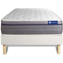 Kit rete e materasso matrimoniale Actiflex zen 90x200cm - Spessore : 26cm - Molle insacchettate e memory foam - Bilanciato -