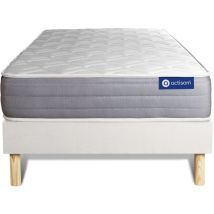 Kit rete e materasso matrimoniale Actilatex dream 90x200cm - Spessore : 22cm - Lattice e memory foam - Moderatamente rigido