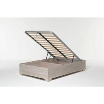 Letto Contenitore Made In Italy Cangù bed box 120X190 C/Piedini Olmo Naturale