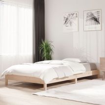 Bonnevie - Letto Impilabile - Letto per adulti 90x190 cm in Legno Massello di Pino BV502096