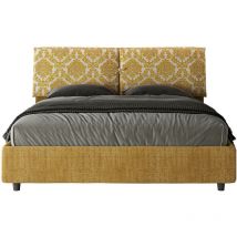 Letto Matrimoniale 160x210 cm con Rete e Contenitore Mados Giada 3 Agata 3