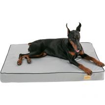 Letto ortopedico per cani in memory foam, lavabile con fodera impermeabile e copertura in tessuto Oxford rimovibile l, 95 x 70 cm
