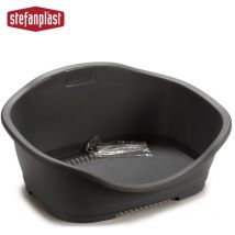 Lettino sleeper grigio - cm.56,5x42x24,2h. mod.sleeper 1