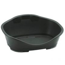 Lettino sleeper grigio - cm.68,5x49x27,5h. mod. sleeper 2