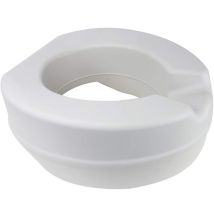 MOBICLINIC – Rialzo WC in schiuma PVC – Elevazione 11 cm, Larghezza 37 cm, Lunghezza 41 cm – 0,5 Kg, 185 Kg max