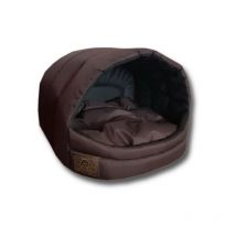 Letto per cani - cane piccolo - box - letto per cani - 45 x 49 x 36 cm - marrone - letto per cani - letto per cani