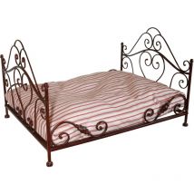Letto per cani in ferro battuto