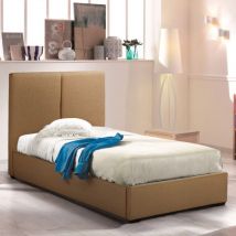 Llb Living Life Bed - Letto singolo 1 piazza in tessuto 80x190 Montreux Twin Colore: Beige