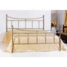 Letto una piazza e mezza in Ferro Battuto Erika Colori Ferro: Bronzo - Bronzo