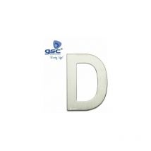 GSC - Lettre de porte d en acier inoxydable avec adhésif 003302623