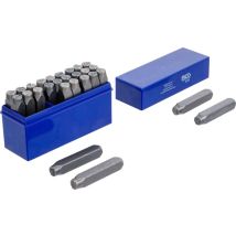 Bgs lettres a frapper jeu de 27 lettres - choisissezici : 10 mm