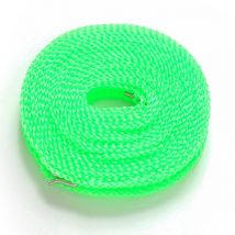 Corde à linge antidérapante et coupe-vent, type clôture, corde à linge, corde à linge de voyage en plein air, 5 m