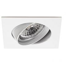 Leuchte 604 Zamak Einbau Neigung 12V 50W weiß Jiso 604D-00