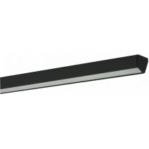L&S Lugano Touch Unterbauleuchte LED 600mm neutralweiß 4000K dimmbar schwarz - Küchenlampe Aluminium mit Touch-Dimmschalter 24V