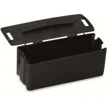 Leuchtenanschluss-Box 2-polig, schwarz - Adels Contact