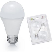 E27 led 2 Stk. - 10 Watt, 806 Lumen, 3000K warmweiß, Ø6cm - nicht dimmbar