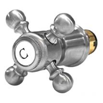 Leva completa per acqua calda con testa in ceramica per miscelatore per lavello a parete Tiffany 1860NS