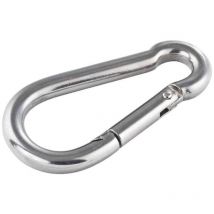 Levac Karabinerhaken verzinkt 6 mm – 5264C – Durchmesser 6 mm – Öffnung 8 mm