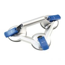 Copa de succión 100kg Head-D.120mm 3 cabezas alu. Veribor