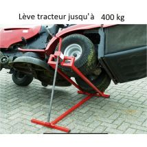 Cric léve tracteur / tondeuse 400kg wc