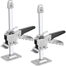 Lève-Plaques Manuel Outil de levage pour bras 2 pcs Outil De Serrage De Précision Du Bras Cric Multifonction pour Portes Fenêtres Armoires Placards