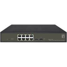 Levelone Ges-2110p Switch Di Rete Gestito L2 Gigabit Ethernet (10/100/1000) Supporto Power Over Ethernet (poe) Nero