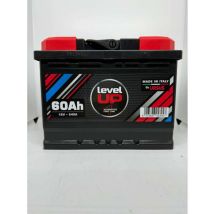 Batteria Auto 60ah - Potente E Affidabile - Spunto 540a - 12v - Level Up